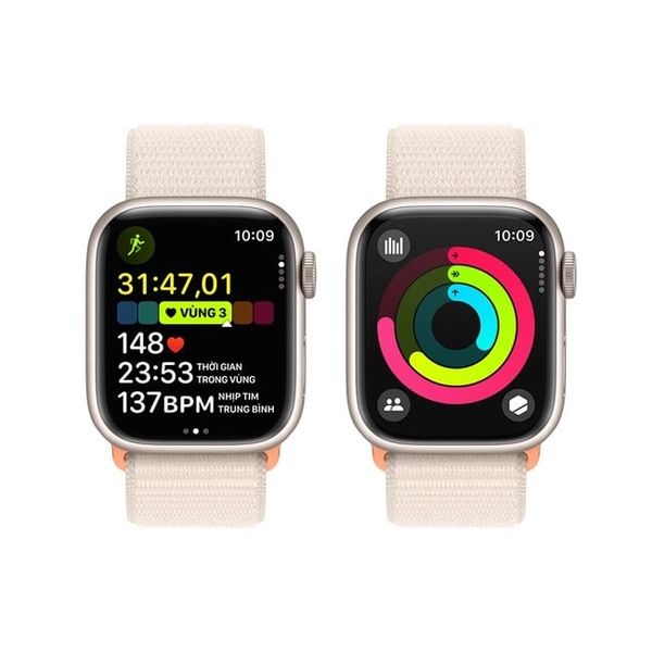 Apple Watch Seri 9 viền nhôm dây vải