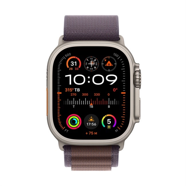 Apple Watch Ultra 2 49mm viền Titanium dây Alpine