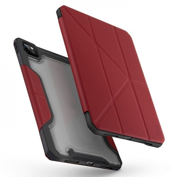 Ốp UNIQ-TREXA new iPad Pro 11 (2019-2022) ANTIMICROBIAL - Coral (Red)