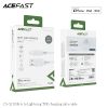 Cáp truyền dữ liệu, sạc các thiết bị di động (iPhone, iPad...) Acefast C3-02, USB-A to Lightning MFI ,bọc nhựa TPE, đã lắp đầu nối điện,không lưu trữ dữ liệu, dài 1.2m, điện áp 5v, hãng sx: Acefast #6974316280835