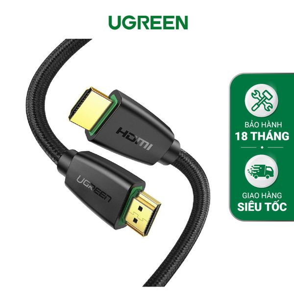 Cáp dữ liệu VIDEO HDMI 2.0 truyền âm thanh hình ảnh dài 3M Ugreen ( 40411)