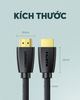 Cáp dữ liệu VIDEO HDMI 2.0 truyền âm thanh hình ảnh dài 2M Ugreen ( 40410)