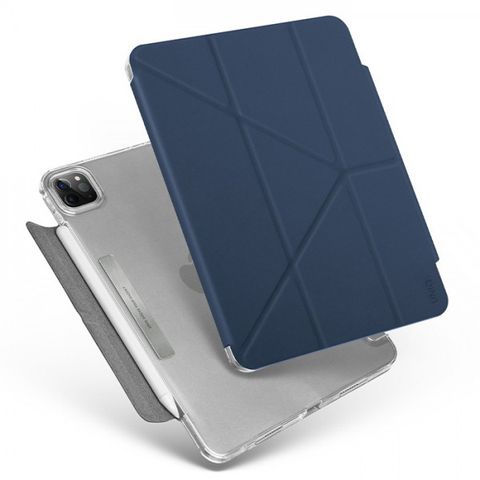 Ốp UNIQ-CAMDEN new iPad Pro 11 (2019-2021) ANTIMICROBIAL - INDIGO Blue (INDIGO Blue)