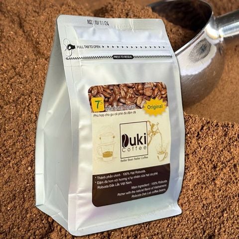 Cà phê hạt Gói 250Gr (Nguyên chất, không có phụ gia)