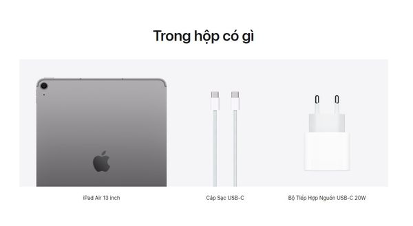 iPad Air 6 11-inch M2 Wi-Fi Chính hãng