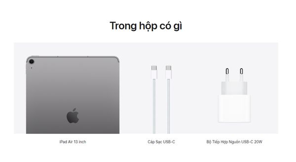 iPad Air 6 11-inch M2 Wi-Fi+5G Chính hãng