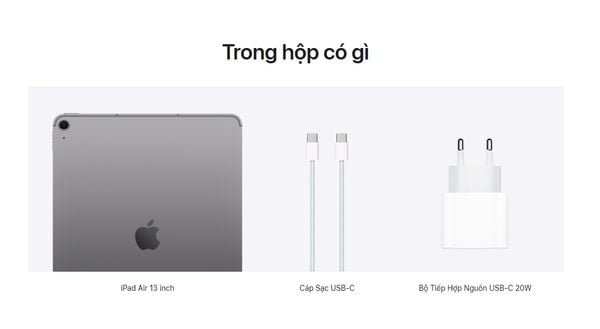 iPad Air 6 13-inch M2 Wi-Fi Chính hãng