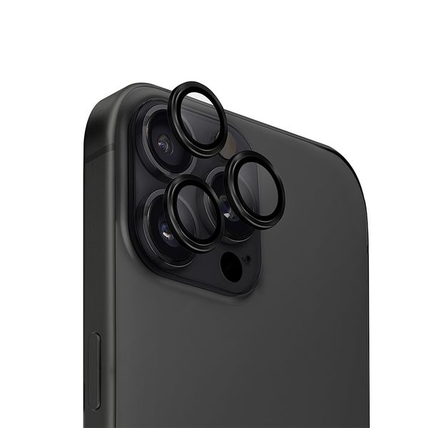 Kính bảo vệ camera UNIQ OPTIX IPHONE 16 PRO (2024) 6.3/6.9 ALUMINIUM CAMERA LENS PROTECTOR - STERLING (SILVER)