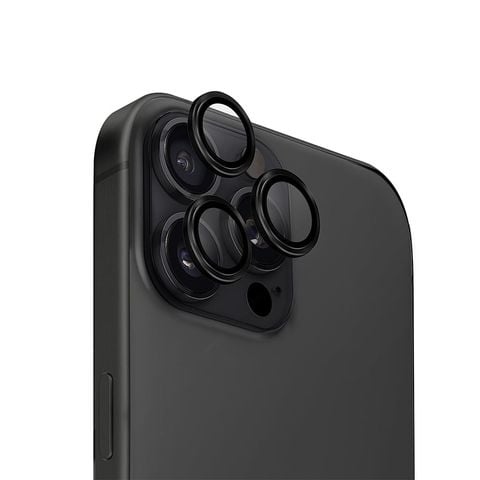 Kính bảo vệ camera UNIQ OPTIX IPHONE 16 PRO (2024) 6.3/6.9 ALUMINIUM CAMERA LENS PROTECTOR - STERLING (SILVER)