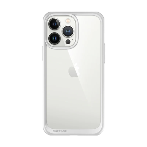 Ốp iPhone 13 Promax Supcase UB-Stype lưng trong viền xám