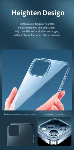 Ốp iPhone 13 Pro Mipow trong suốt