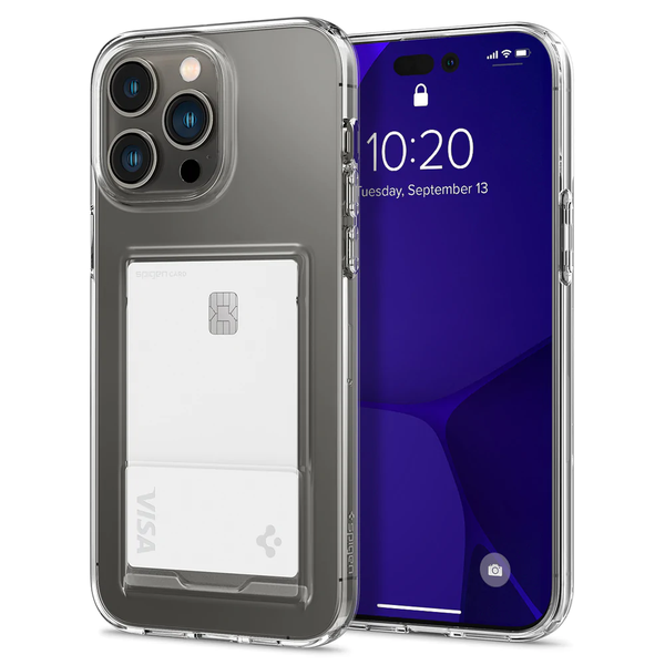 Ốp iPhone 14 Pro Spigen Crystal Slot Dual