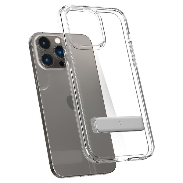 Ốp iPhone 14 Pro Spigen trong suốt có để
