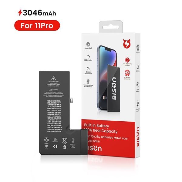 Pin Bison iPhone 11 Pro dung lượng 3046mAh