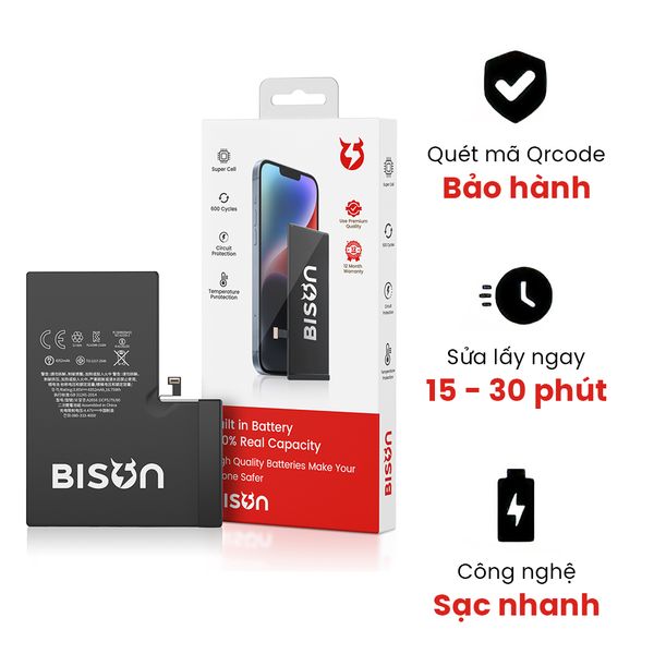 Pin Bison iPhone 11 Pro dung lượng 3046mAh