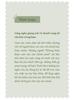  Nếu Chỉ Còn Một Năm Để Sống 