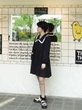  Đầm nữ  Frill Collar Dress  C1-061 