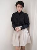  Áo kiểu nữ Lace Ruffle Top A1-042 