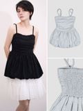  Áo kiểu nữ  Smocking Pumpkin  A1-047 