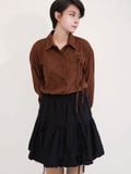  Áo sơmi nữ  Corduroy Shirt  A2-039 