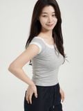  Áo thun nữ  Lace Top  A3-051 