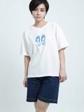  Áo thun nữ  Blue Slippers  A3-058 