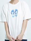  Áo thun nữ  Blue Slippers  A3-058 