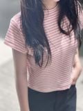  Áo thun nữ  Striped T  A3-060 