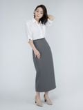  Chân váy nữ  Tucked Long Skirt  B3-001 