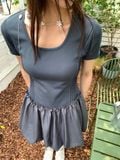  Đầm nữ  Balloon Mini Dress  C1-057 