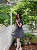  Đầm nữ  Balloon Mini Dress  C1-057 
