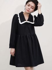  Đầm Frill Collar C1-061 