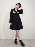  Đầm nữ  Frill Collar Dress  C1-061 