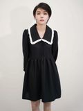  Đầm nữ  Frill Collar Dress  C1-061 