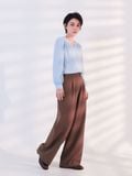  Quần dài nữ  Tucked Straight Brown  B1-030 
