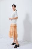  Chân váy nữ  Ribbon Skirt    Yellow  NAR-B056YL-F 