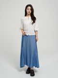  Áo kiểu nữ  Ribbon Puff Blouse  A1-039 