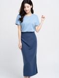  Chân váy nữ  Tucked Long Skirt  B3-001 