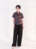 Áo sơmi nữ  Short Sleeve Shirt Grey  A2-032GR 