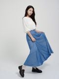  Chân váy nữ  Flowy Long Skirt  B3-027 