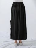  Chân váy nữ  Ribbon Slit Skirt  NAR-B018 