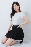  Chân váy nữ  Corduroy Mini Skirt  NAR-001BK 