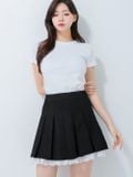  Chân váy nữ  Corduroy Mini Skirt  NAR-001BK 