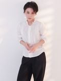  Áo kiểu nữ  Ruffle Ribbon Top  A1-033 