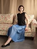 Chân váy nữ  Flowy Long Skirt  B3-027 