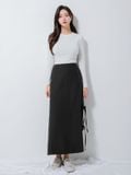  Chân váy nữ  Ribbon Slit Skirt  NAR-B018 