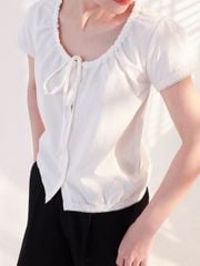  Áo kiểu Ribbon Blouse NAR-A047 
