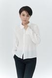  Áo sơmi nữ  Ruffle Blouse A  A2-015 