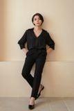  Quần dài nữ  Belted Tucked Pants  B1-009 