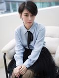 Áo sơmi nữ  Ribbon Shirt  A2-038 